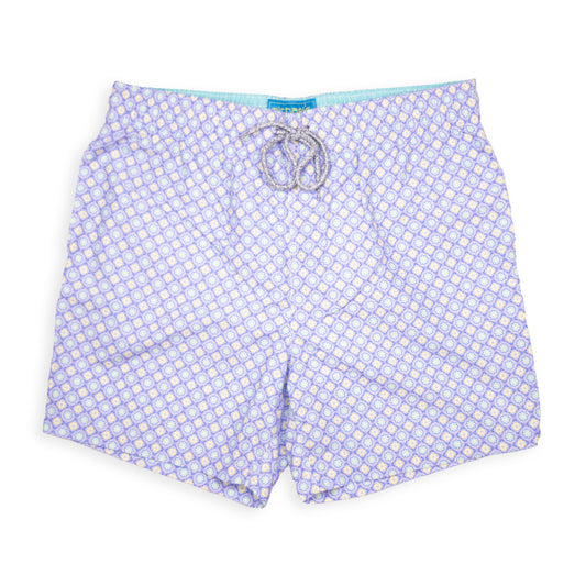 Men's Mesh Liner Swim Trunks - Medallion Lavender