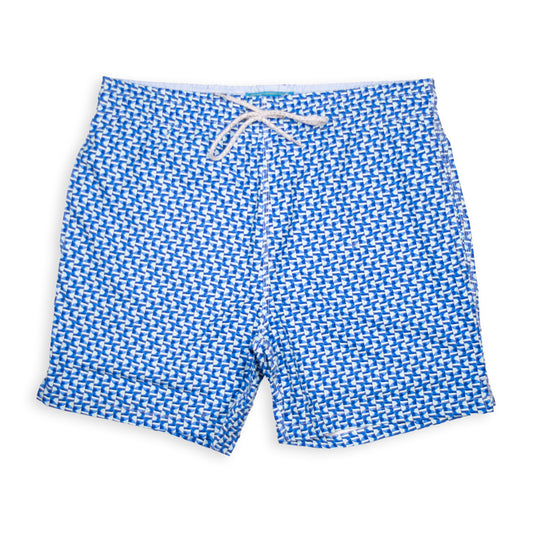 Men's Cyclist Liner Swim Trunks - Breakers Navy Blue