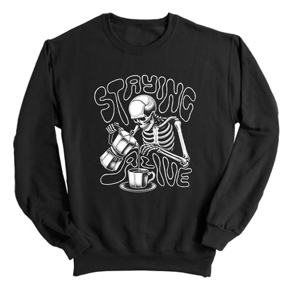 Staying Alive Moka Skeleton