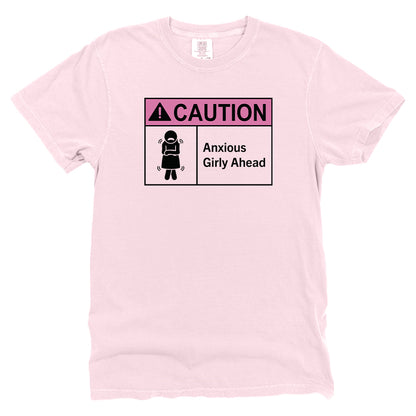 Caution Anxious Girly Ahead