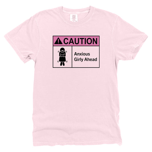 Caution Anxious Girly Ahead