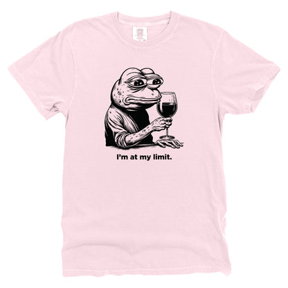 Sad Pepe With Wine