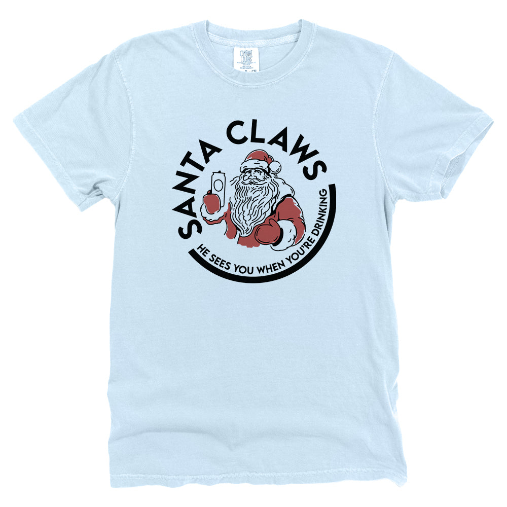 Santa Claws He Sees You When You're Drinking