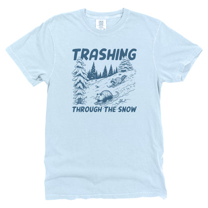 Trashing Through the Snow Hillside