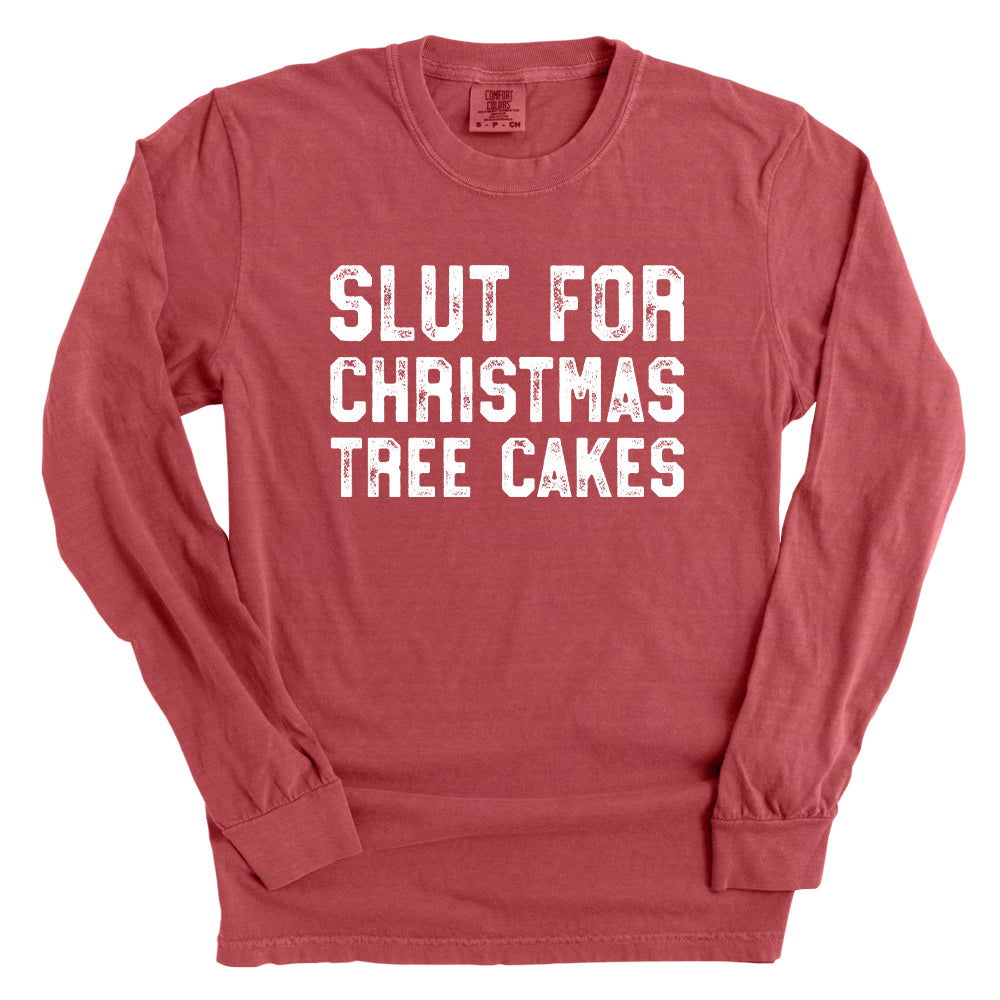 Slut For Christmas Tree Cakes