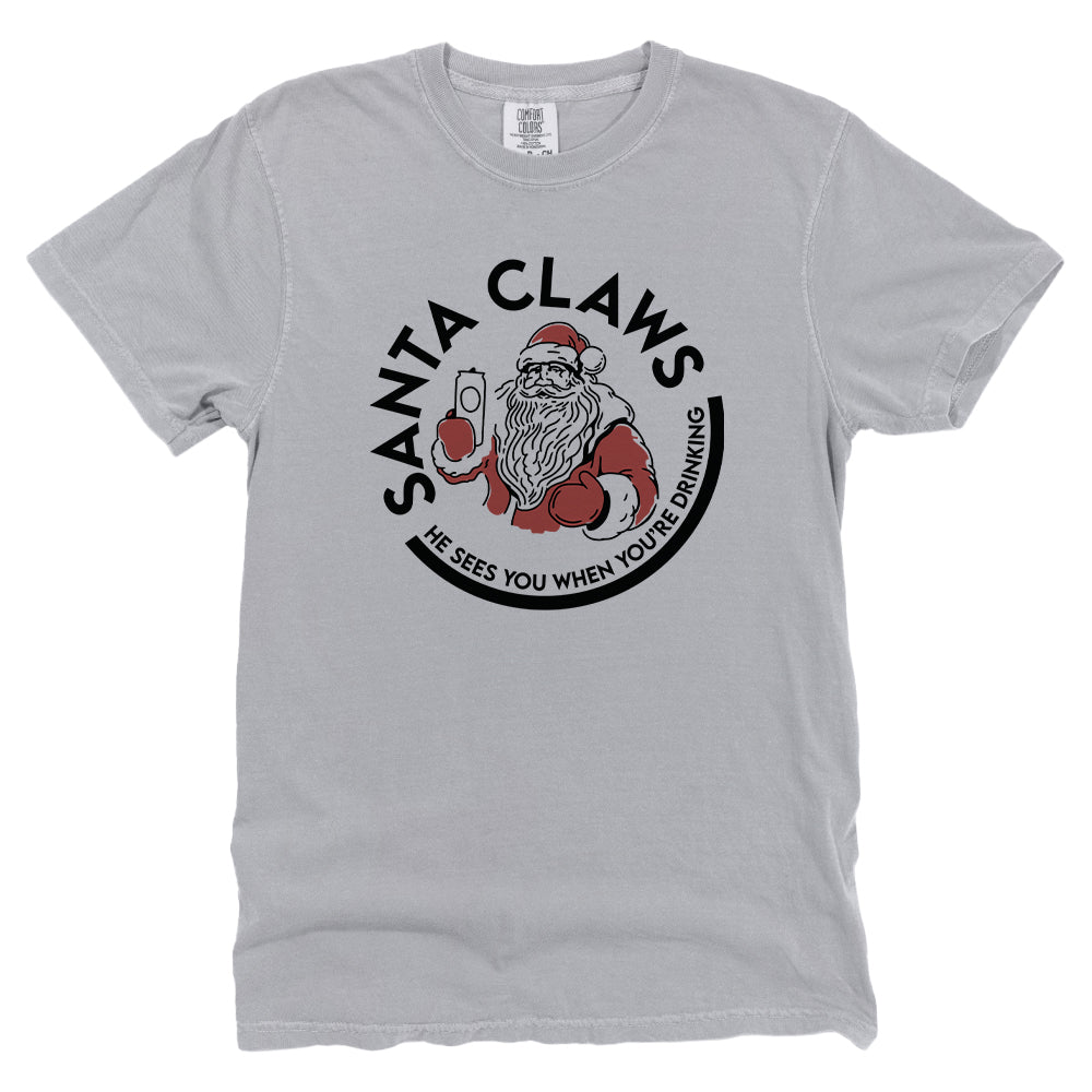 Santa Claws He Sees You When You're Drinking