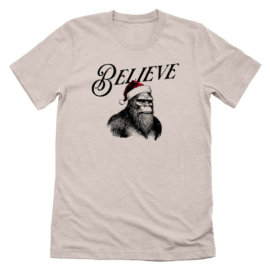 Believe Santa Squatch (Black)