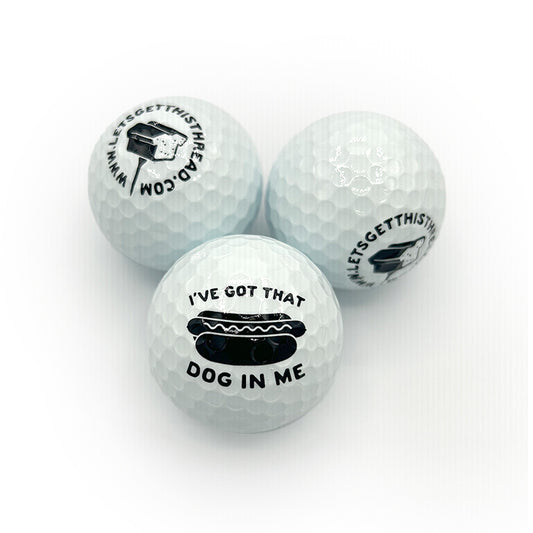 I've Got that Dog in Me Golf Balls (3 Pack)