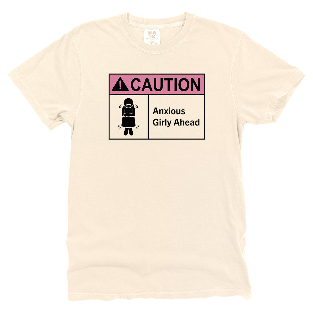 Caution Anxious Girly Ahead