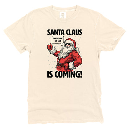 Santa Claus Is Coming That's What She Said