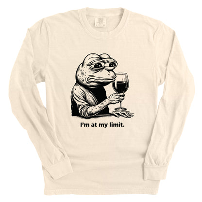 Sad Pepe With Wine