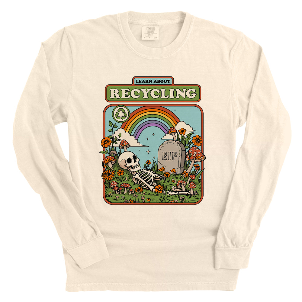 Learn About Recycling Retro Skeleton