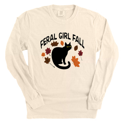 Feral Girl Fall Cat