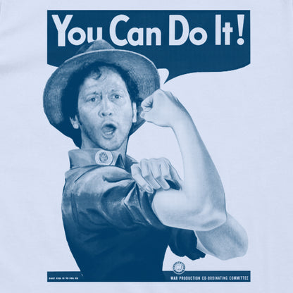 You can do it Rob the Riveter (Blue)