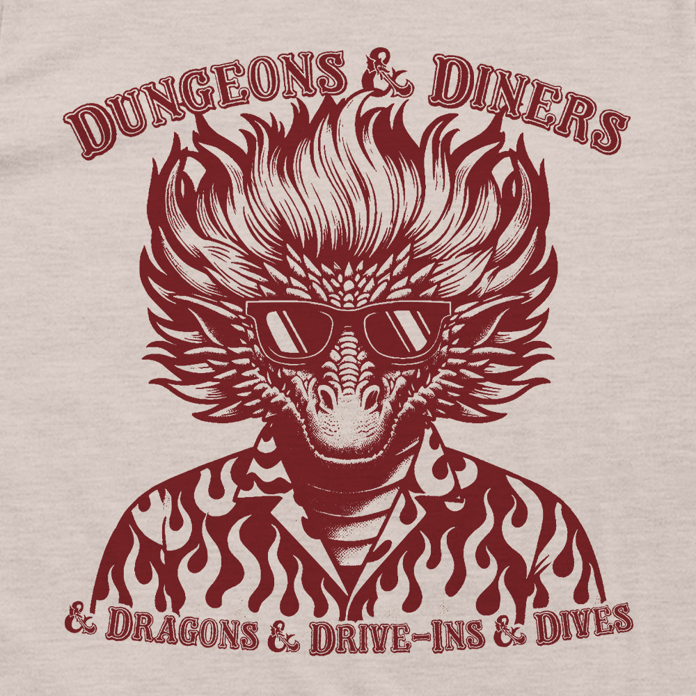Dungeons and Diners and Dragons and Drive Ins and Dives Flames