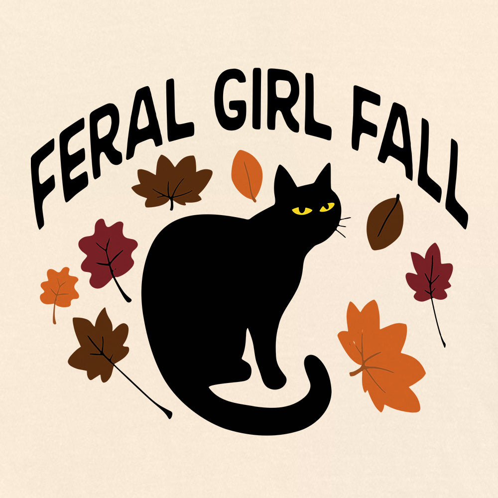 Feral Girl Fall Cat