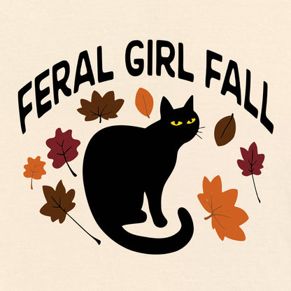 Feral Girl Fall Cat