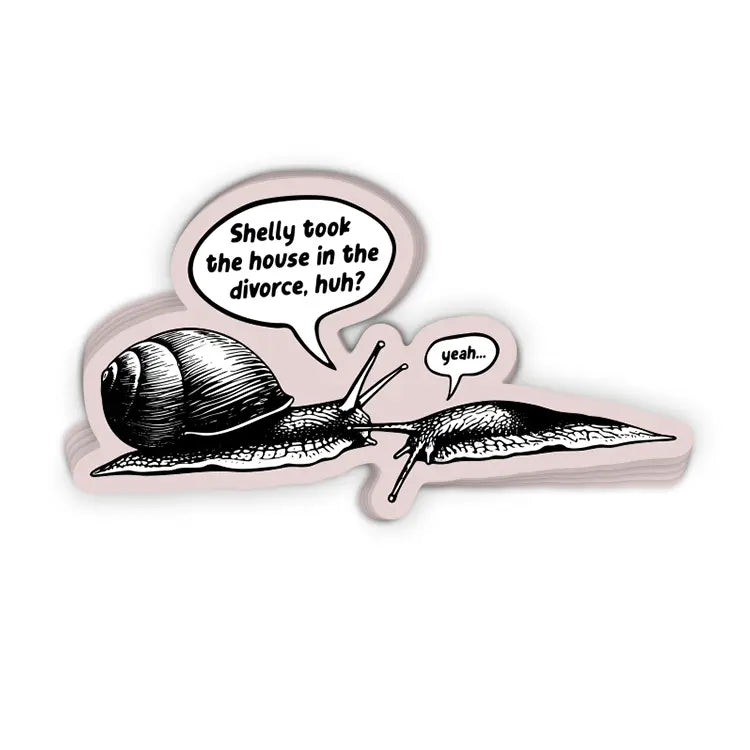 Snail Divorce (Decal)