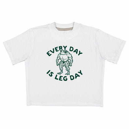 Every Day is Leg Day Frog