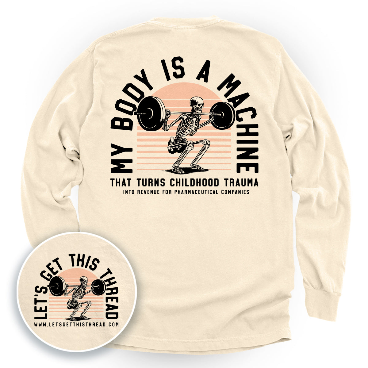 My Body is a Machine (Back Print)