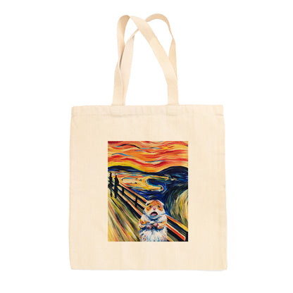 Screaming Hamster Tote Bag