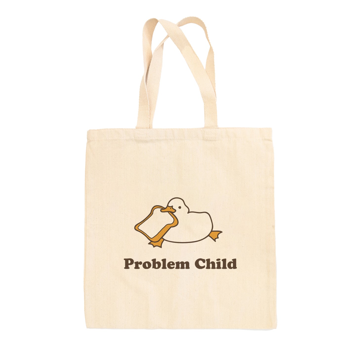 Problem Child Goose Tote Bag