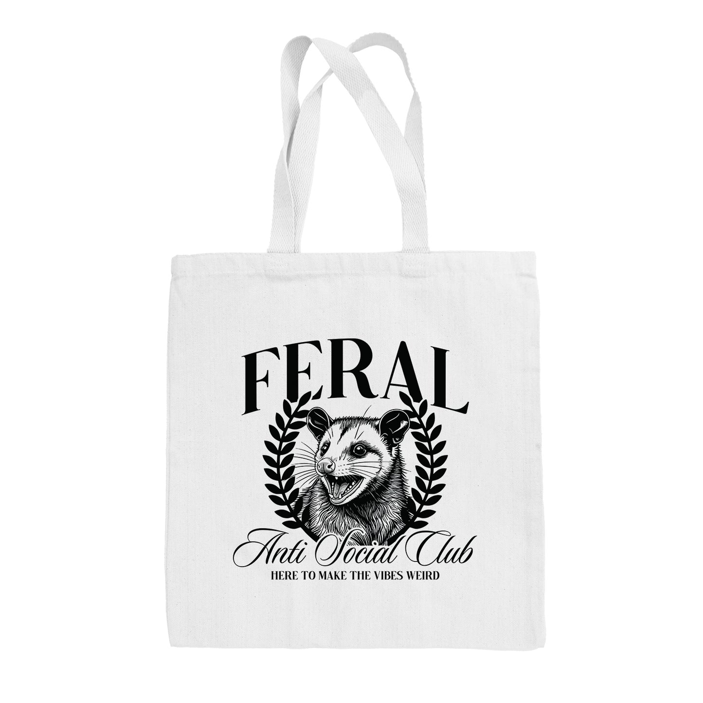 Feral Anti Social Club Tote Bag