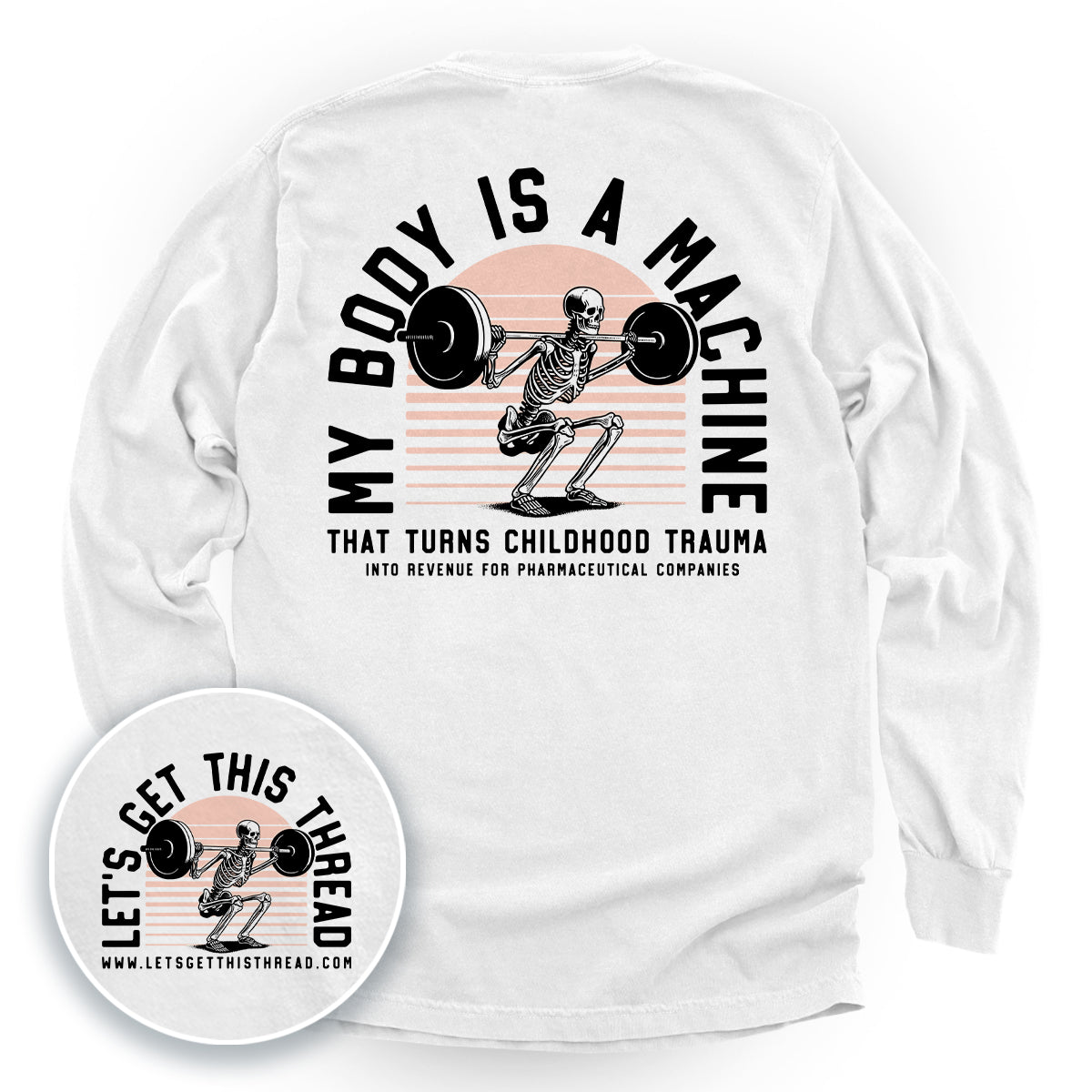 My Body is a Machine (Back Print)