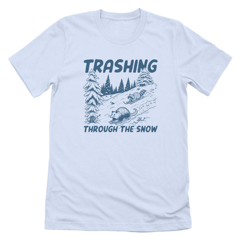 Trashing Through the Snow Hillside