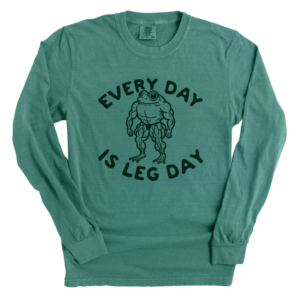 Every Day is Leg Day Frog