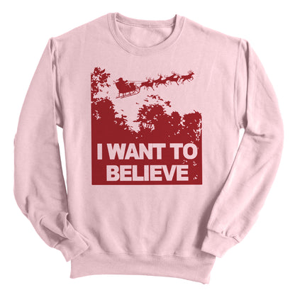 I Want to Believe in Santa (Red)