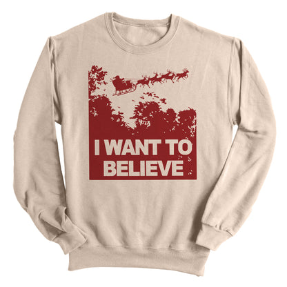 I Want to Believe in Santa (Red)