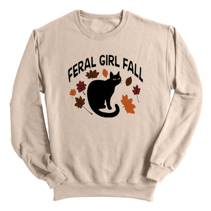 Feral Girl Fall Cat