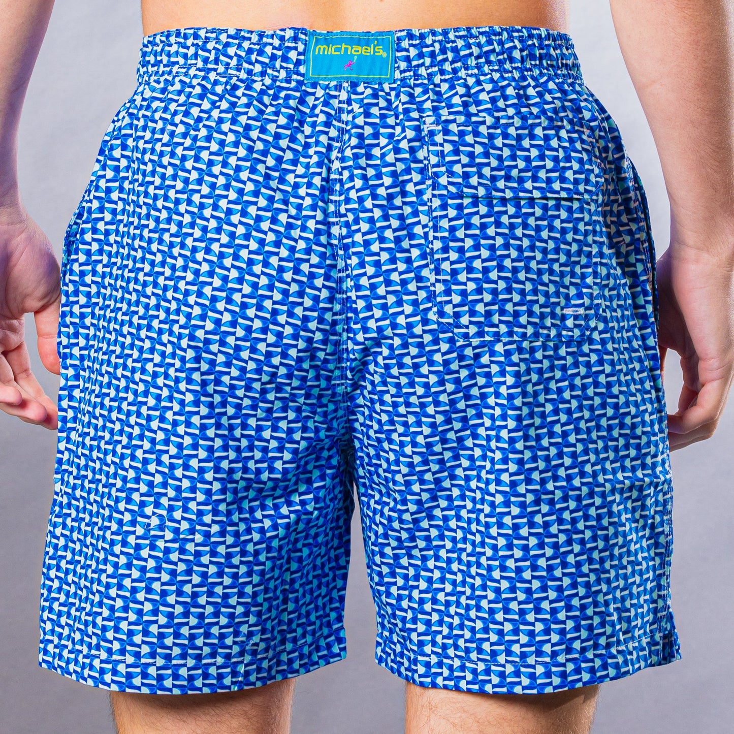 Men's Cyclist Liner Swim Trunks - Breakers Navy Blue