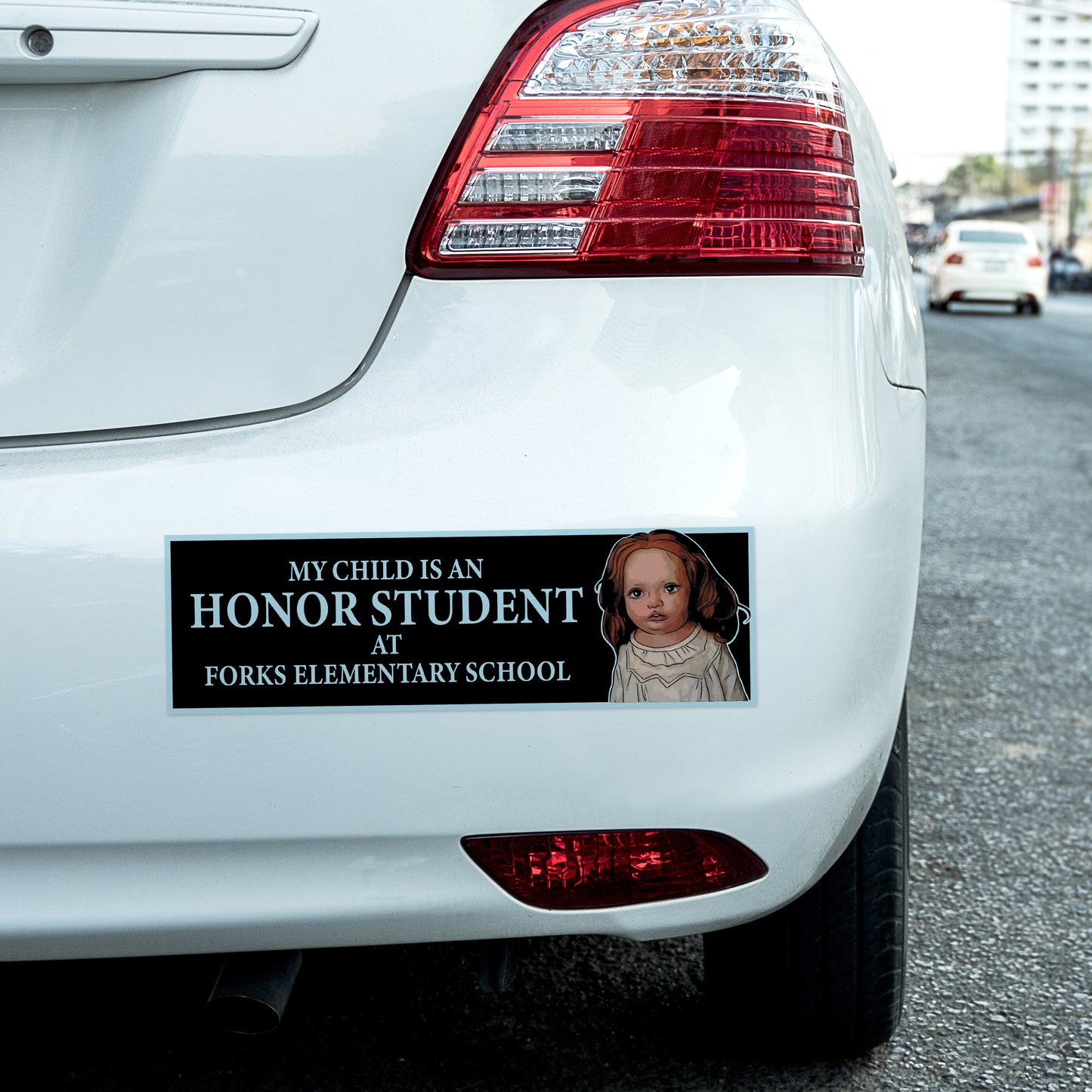 My Child is An Honor Student at Forks Elementary (Bumper Sticker)