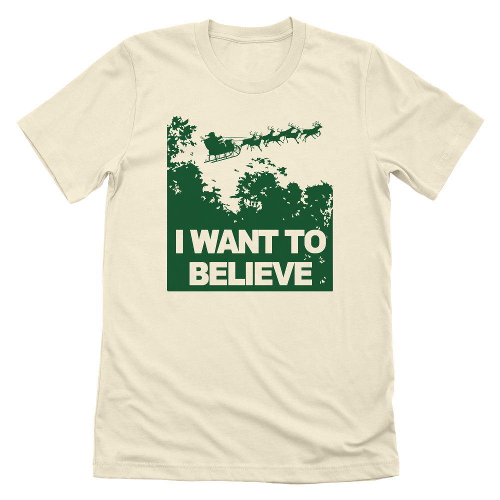 I Want to Believe in Santa (Green)