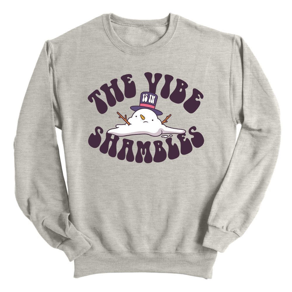 The Vibe is in Shambles Snowman