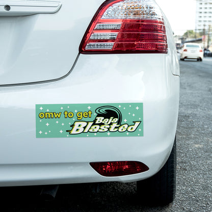 OMW To Get Baja Blasted (Bumper Sticker)