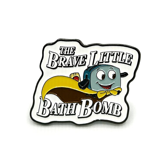 The Brave Little Bath Bomb Enamel Pin