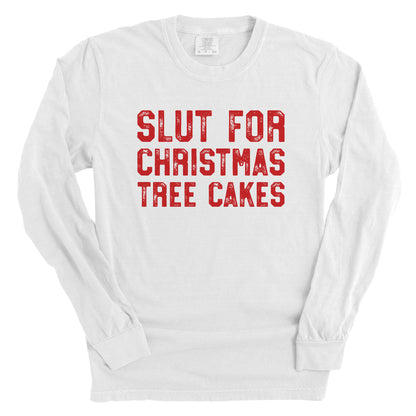 Slut For Christmas Tree Cakes