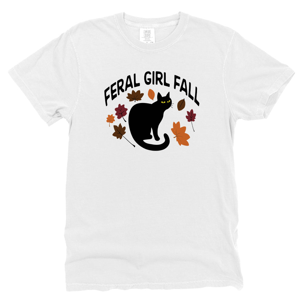 Feral Girl Fall Cat