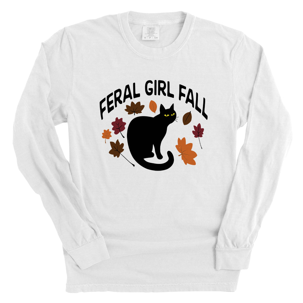 Feral Girl Fall Cat