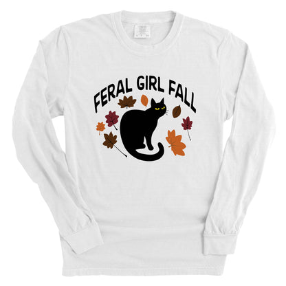 Feral Girl Fall Cat