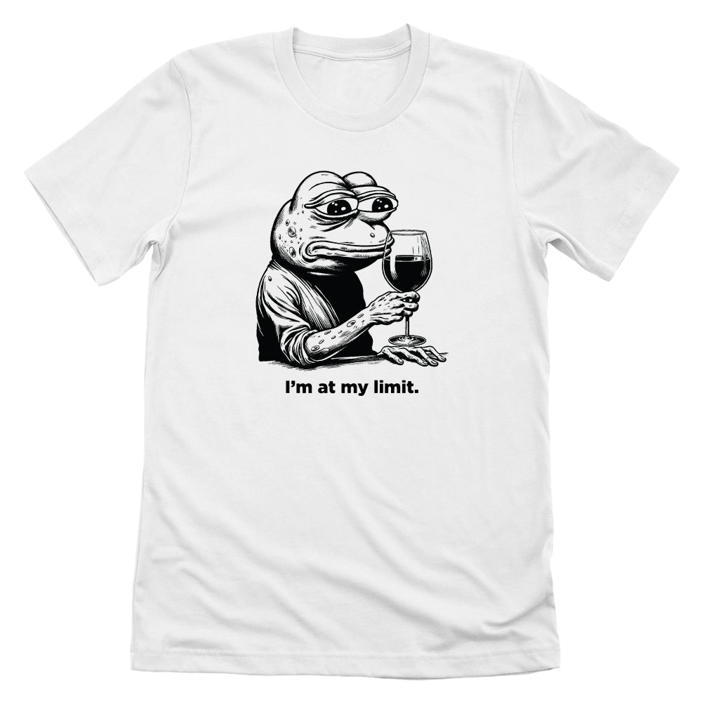 Sad Pepe With Wine