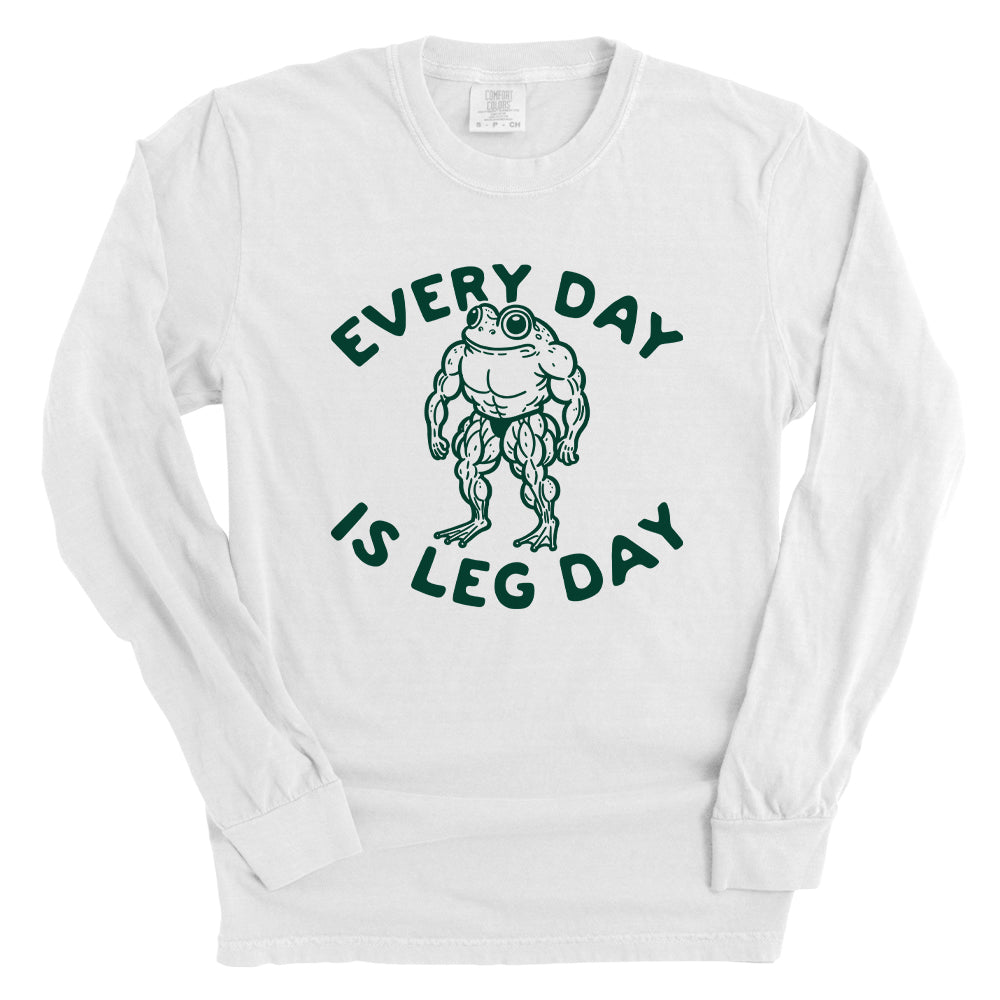 Every Day is Leg Day Frog