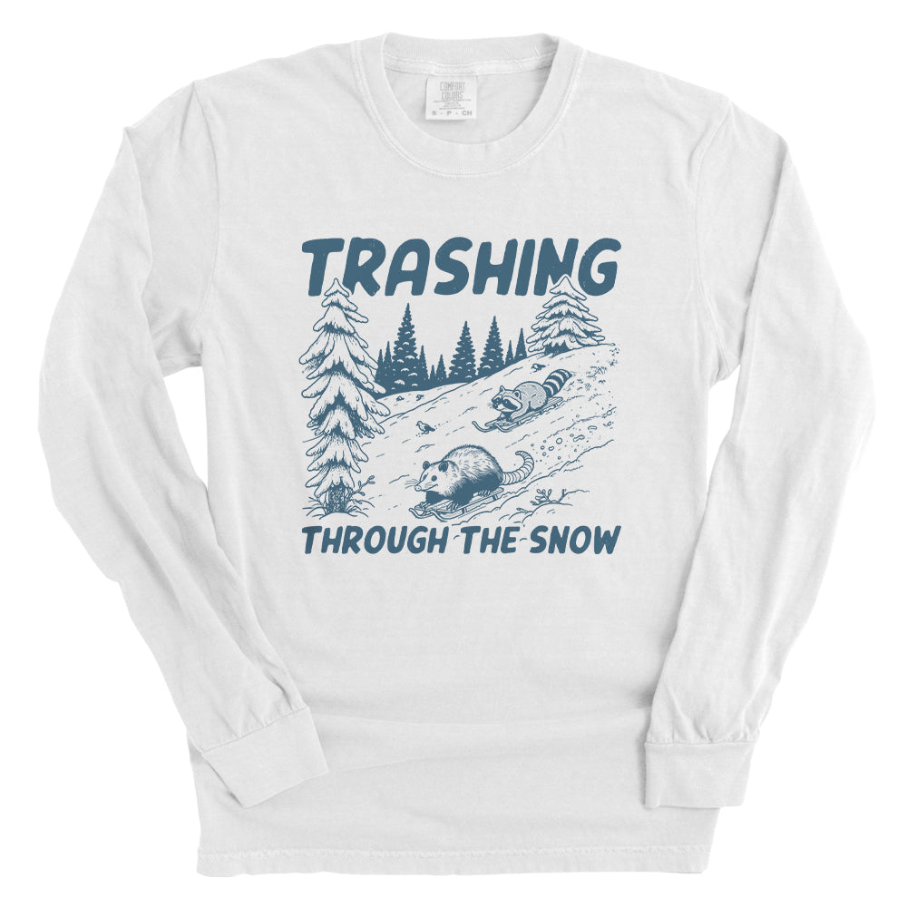 Trashing Through the Snow Hillside