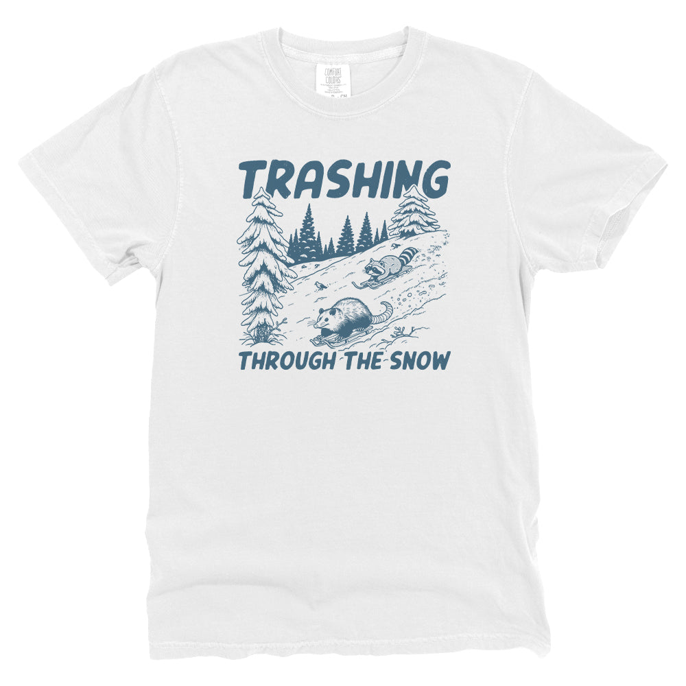 Trashing Through the Snow Hillside