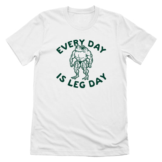 Every Day is Leg Day Frog