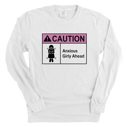 Caution Anxious Girly Ahead