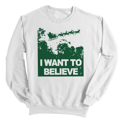 I Want to Believe in Santa (Green)